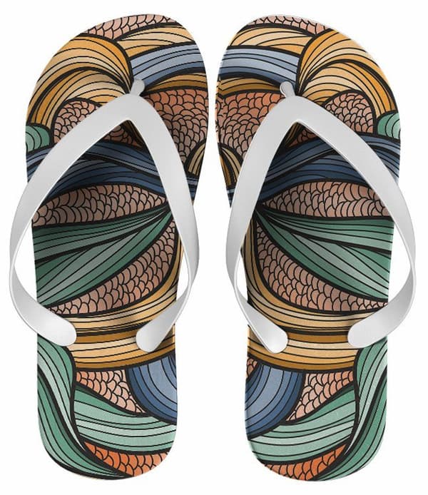 Chinelo Personalizado Estampa Milho - COD 1553