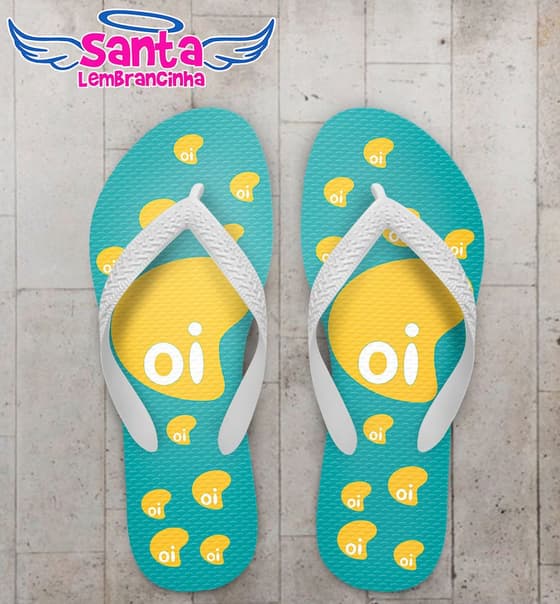 Chinelo Corporativo Oi, Empresa - COD 3021