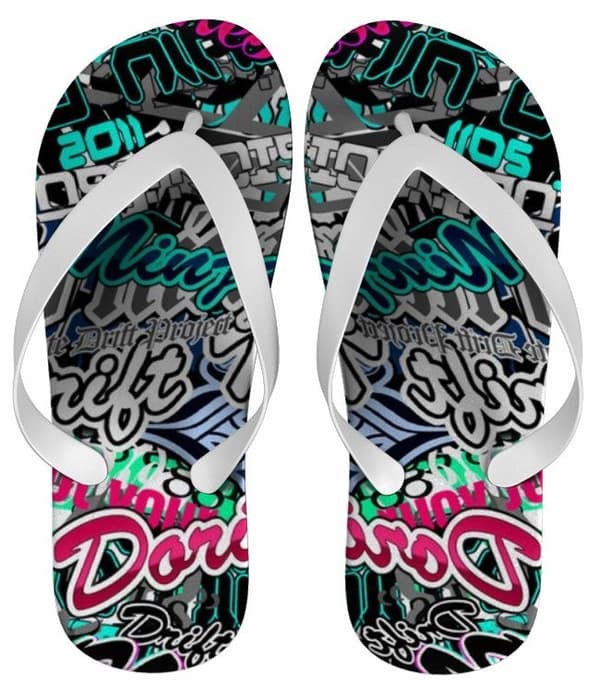 Chinelo Grafites Personalizado - COD 1463