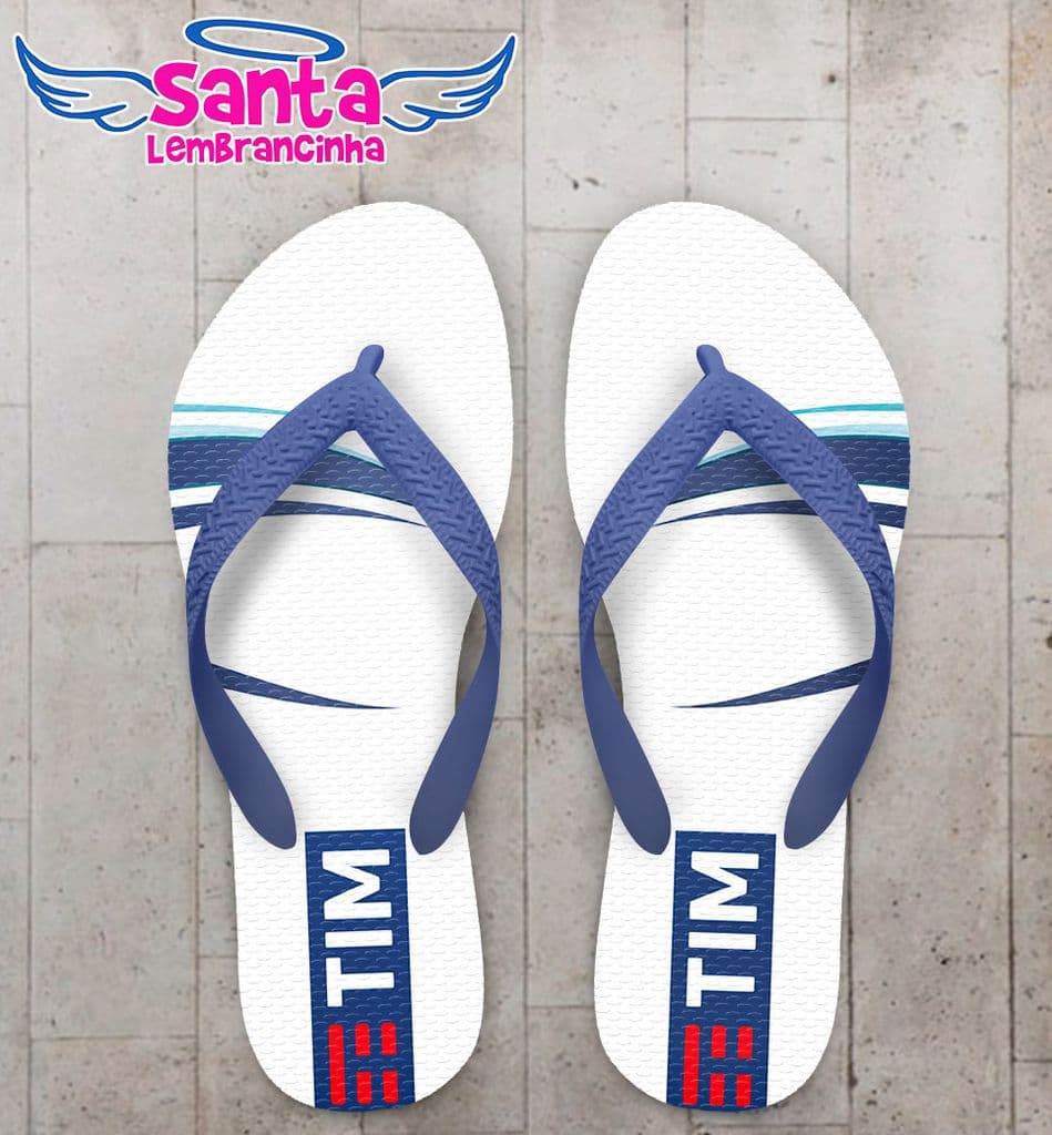 Chinelo Corporativo Tim, Empresa - COD 3023