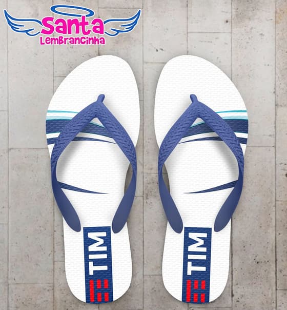 Chinelo Corporativo Tim, Empresa - COD 3023