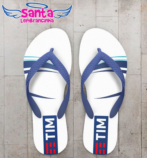 Chinelo Corporativo Tim, Empresa - COD 3023