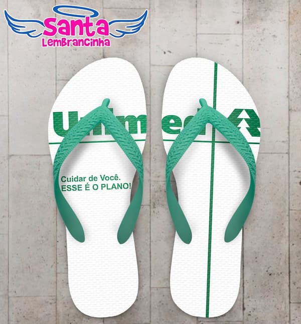 Chinelo Corporativo Unimed, Empresa - COD 3024
