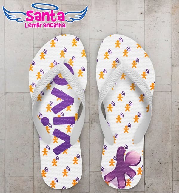 Chinelo Corporativo Vivo, Empresa - COD 3025