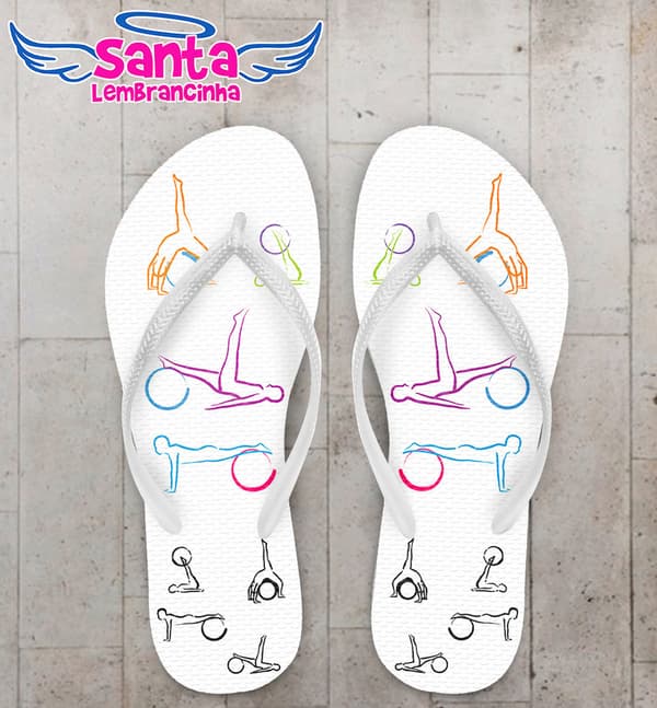 Chinelo Pilates / Yoga Personalizado - COD 2955
