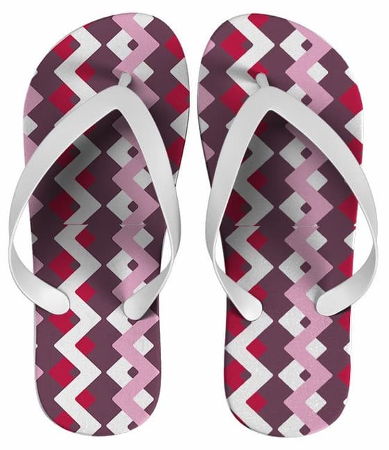 Chinelo Feminino Forma Étnica, Personalizado - COD 1374
