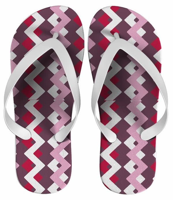 Chinelo Feminino Forma Étnica, Personalizado - COD 1374