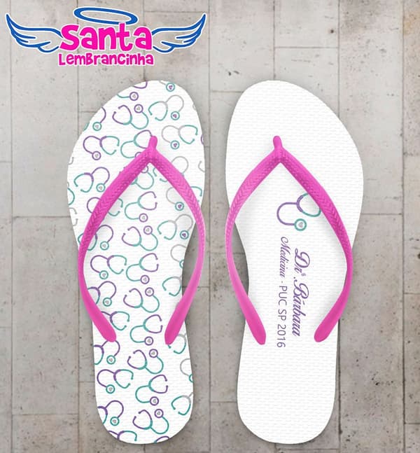 Chinelo Personalizado, Formatura Medicina - COD 2826