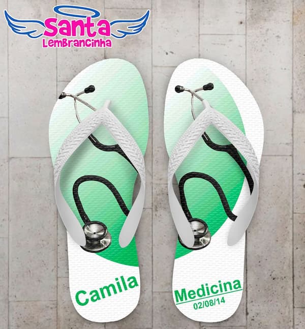 Chinelo Formatura Medicina - COD 1771