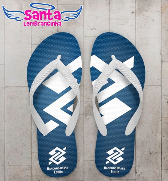 Chinelo Corporativo Banco do Brasil - COD 3016