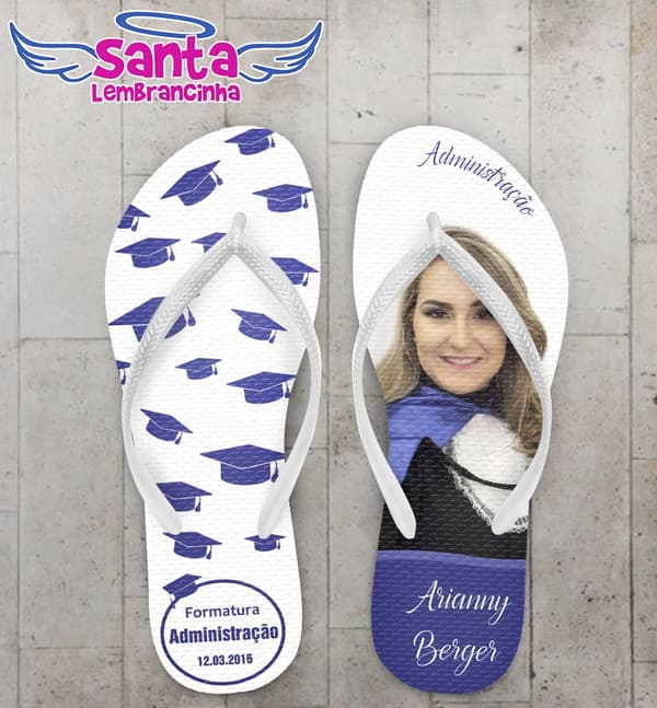 Chinelo Formatura Administração Personalizado - COD 1995