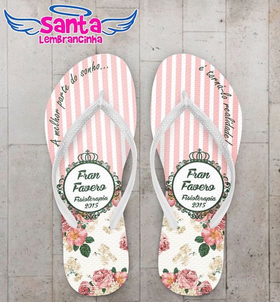 Chinelo Formatura Fisioterapia - COD 1356