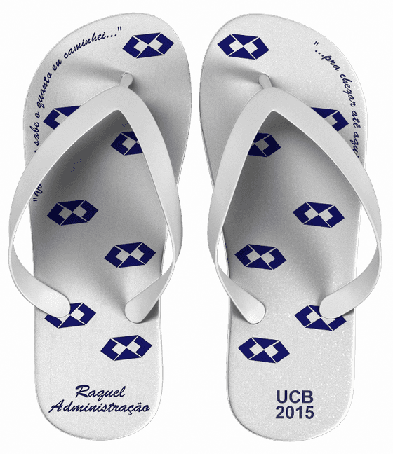 Chinelo Formatura Administração Personalizado - COD 1499