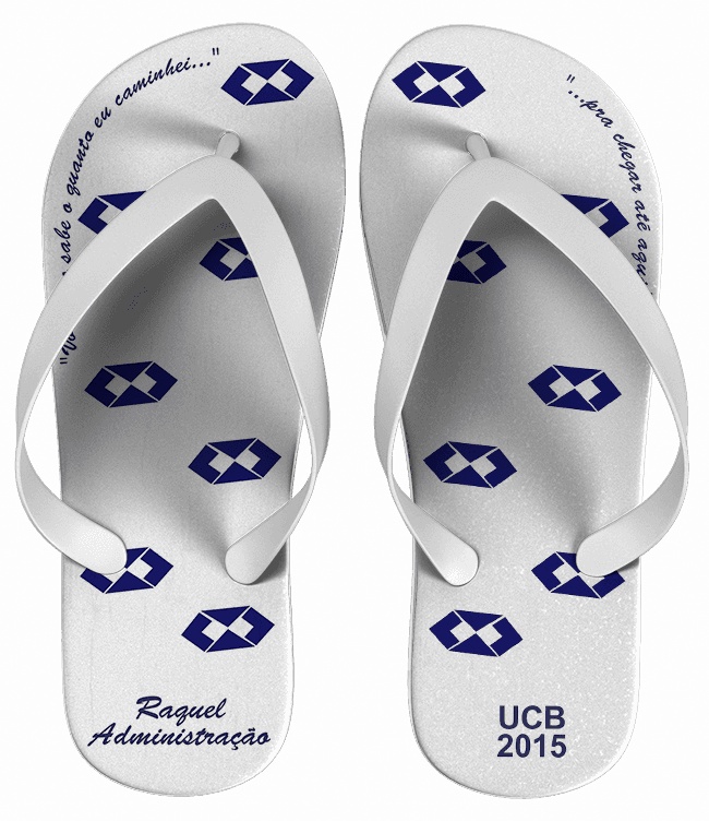 Chinelo Formatura Administração Personalizado - COD 1499