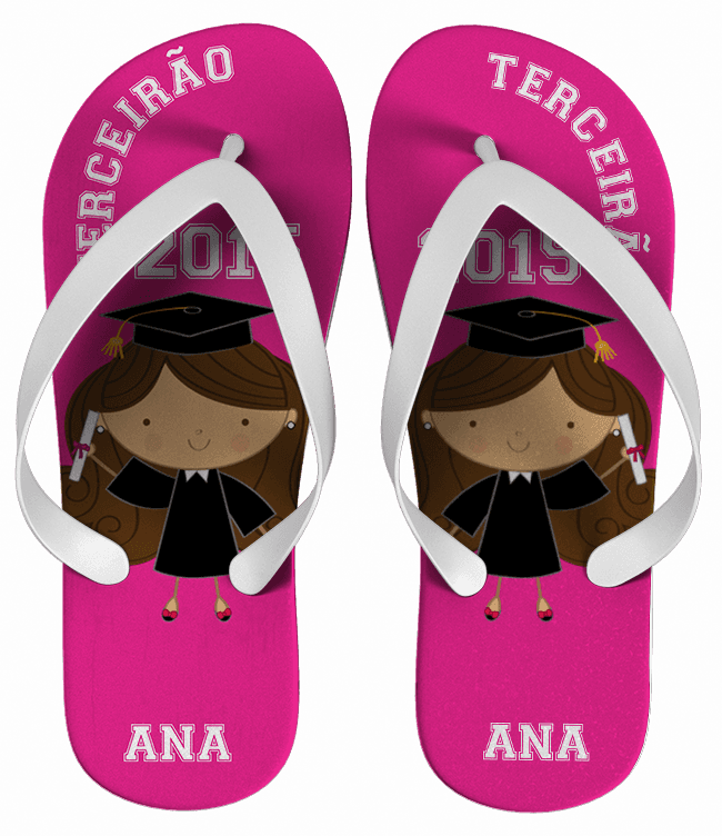 Chinelo Personalizado Terceirão - COD 1513