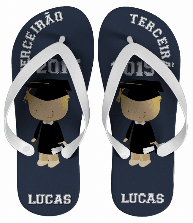 Chinelo Formatura Terceirão - COD 1512