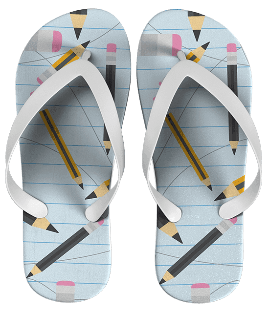 Chinelo Dia dos Professores Personalizado - COD 1014