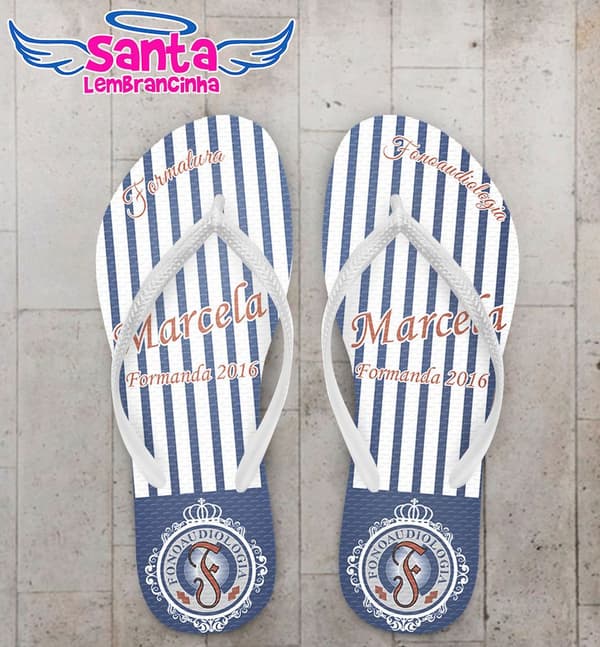 Chinelo Formatura Fonoaudiologia - COD 1753
