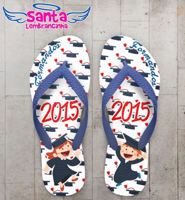 Chinelo Personalizado Formatura Terceirão - COD 1486