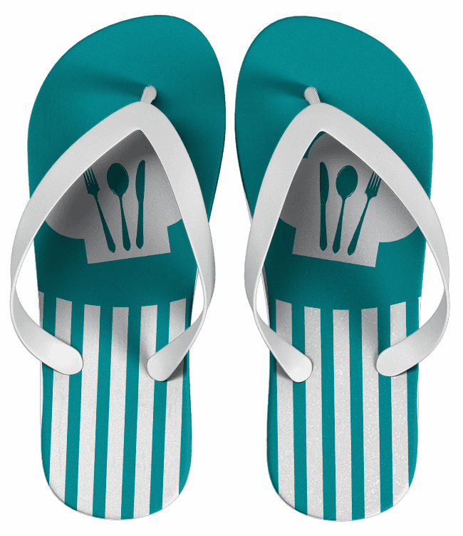 Chinelo Cozinheiro Personalizado - COD 1125