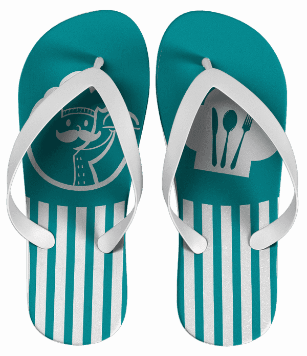 Chinelo Cozinheiro Personalizado - COD 1126