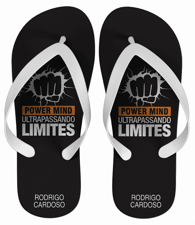 Chinelo Corporativo Power Mind Personalizado - COD 1975