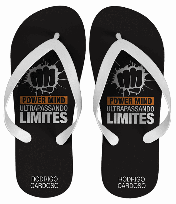 Chinelo Corporativo Power Mind Personalizado - COD 1975