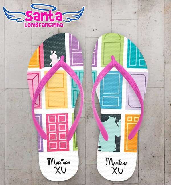 Chinelo Monstros SA Personalizado COD 3265