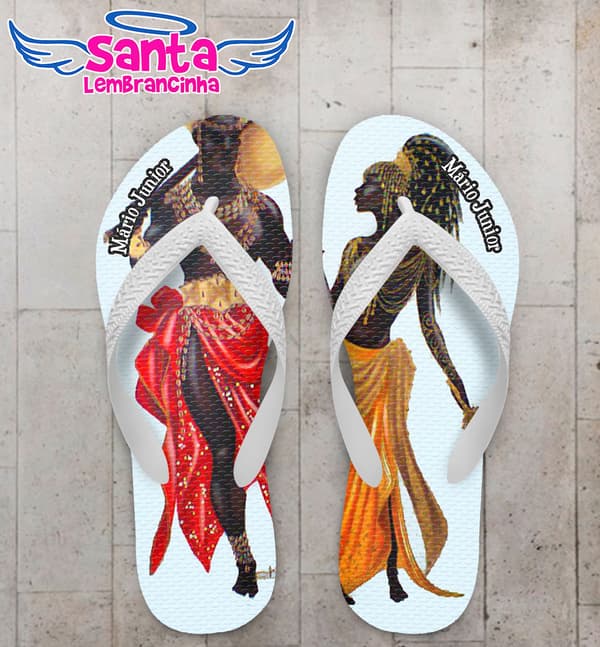 Chinelo Religioso Candomblé Personalizado COD 3163