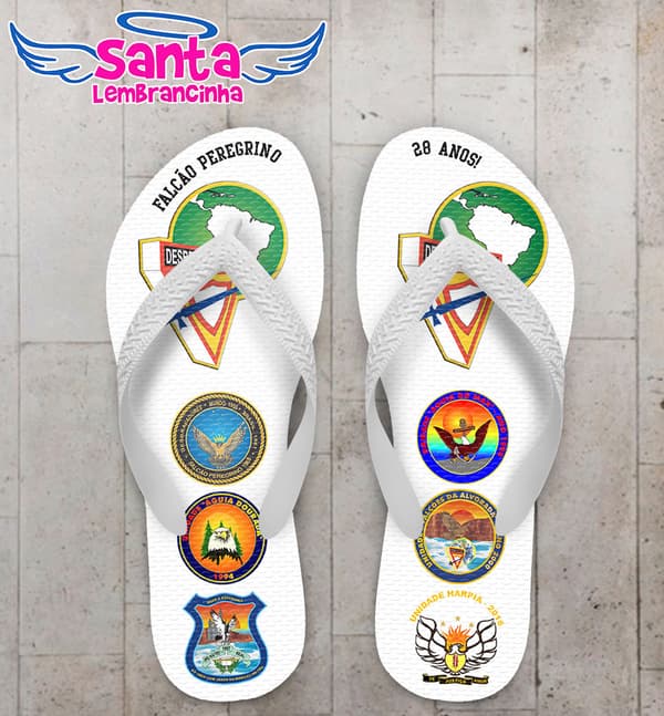 Chinelo Corporativo Desbravadores Personalizado COD 3158