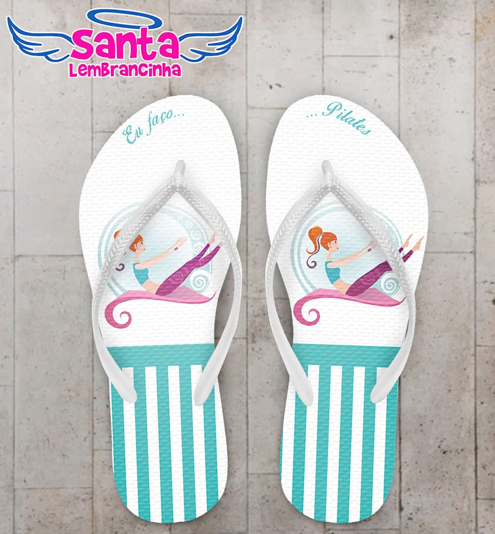 Chinelo Formatura Pilates/Yoga Personalizado COD 3112