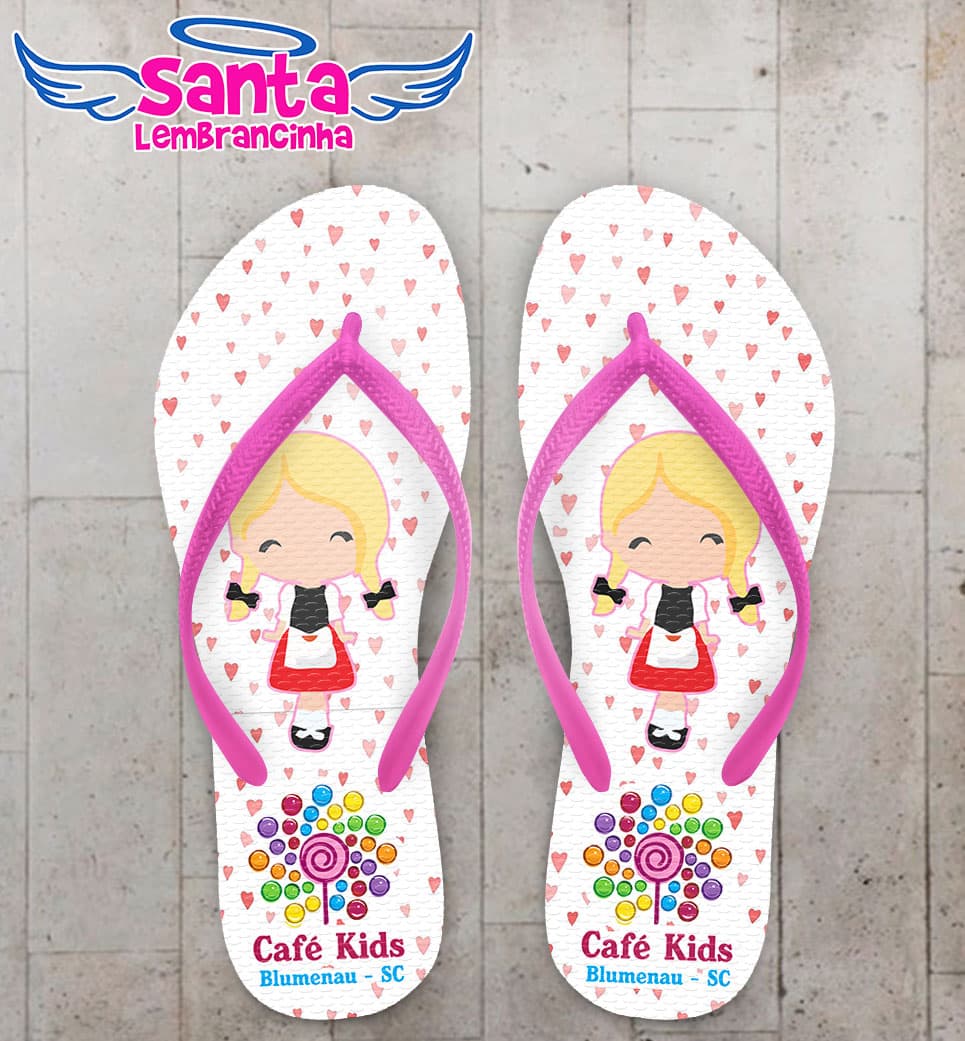 Chinelo Oktoberfest Frida Rosa COD 3488