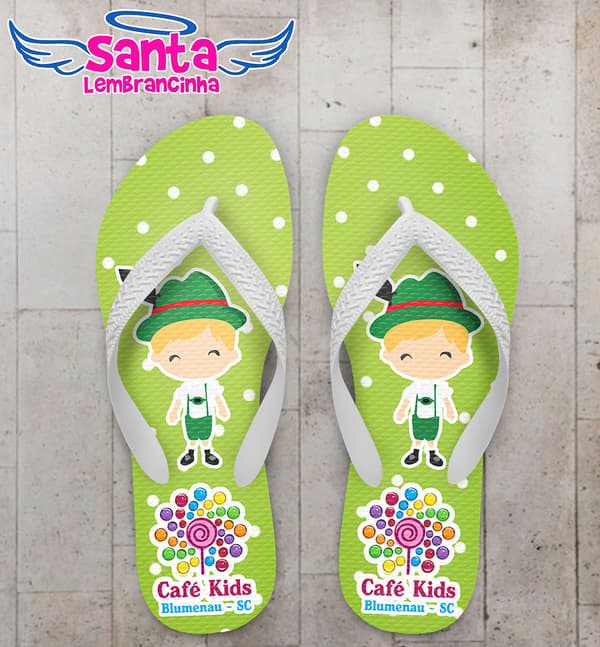 Chinelo Oktoberfest Fritz Verde COD 3489