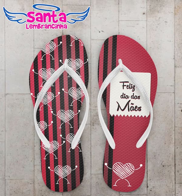 Chinelo Personalizado Dia das Mães COD 3350