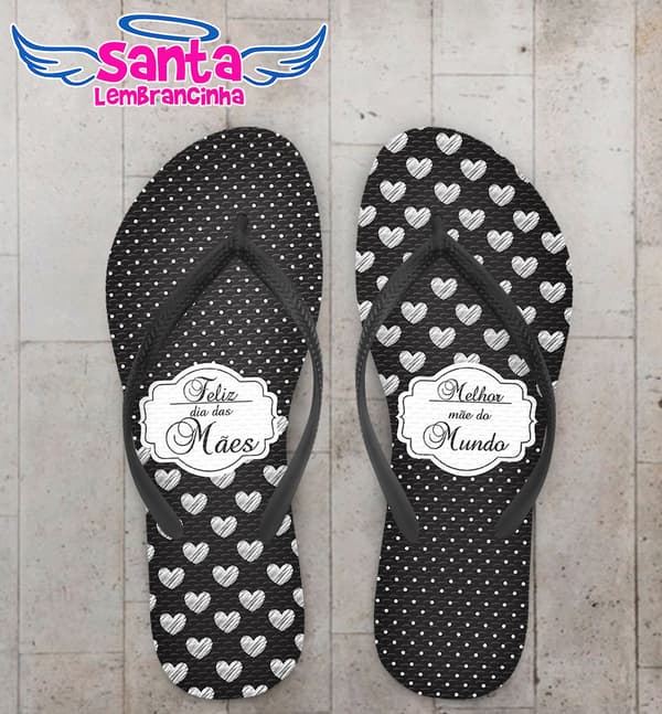 Chinelo Dia das Mães Personalizado COD 3344