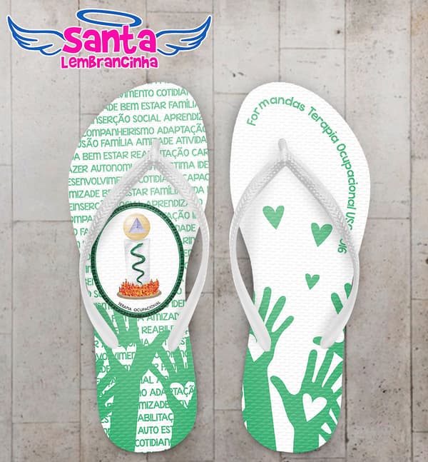 Chinelo Formatura Terapia Ocupacional COD 3431