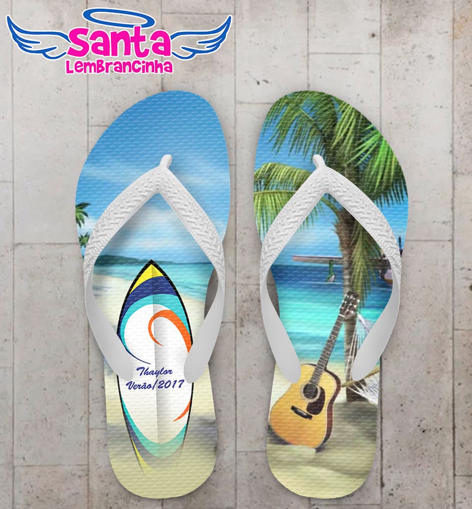 Chinelo Aniversário Praia Masculino COD 3490