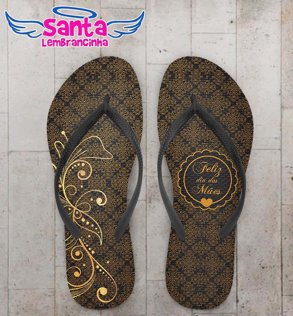 Chinelo Personalizado Dia das Mães COD 3355