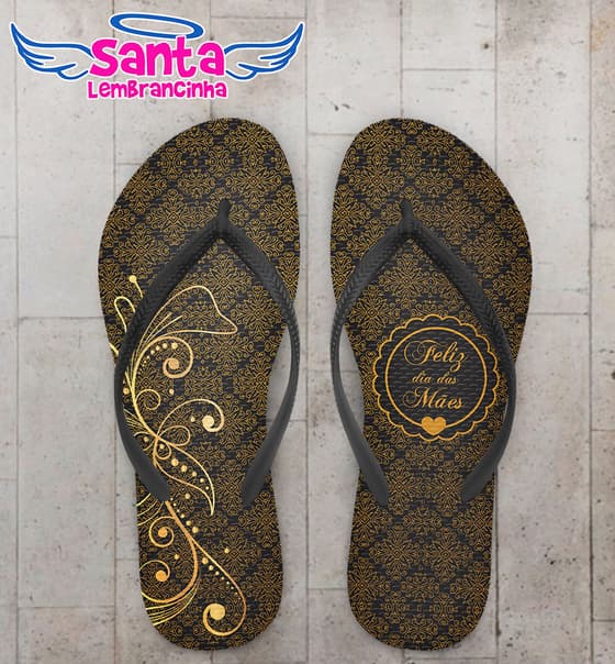 Chinelo Personalizado Dia das Mães COD 3355