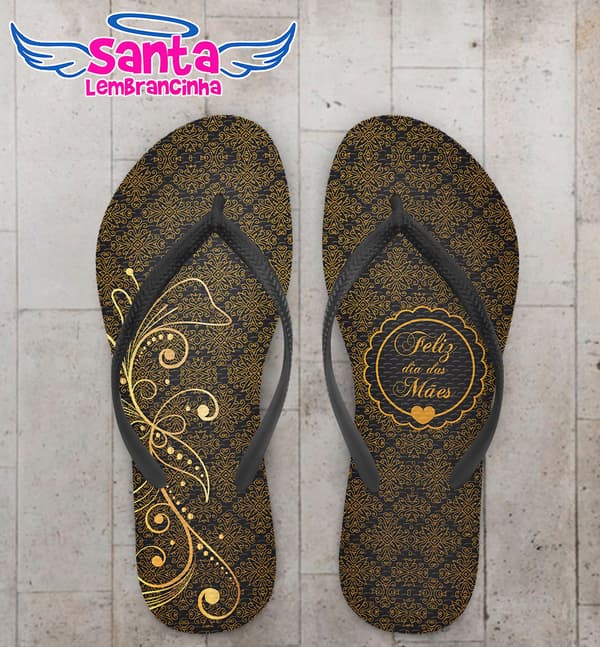 Chinelo Personalizado Dia das Mães COD 3355