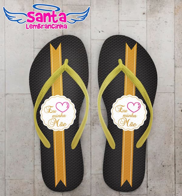 Chinelo Personalizado Dia das Mães COD 3354