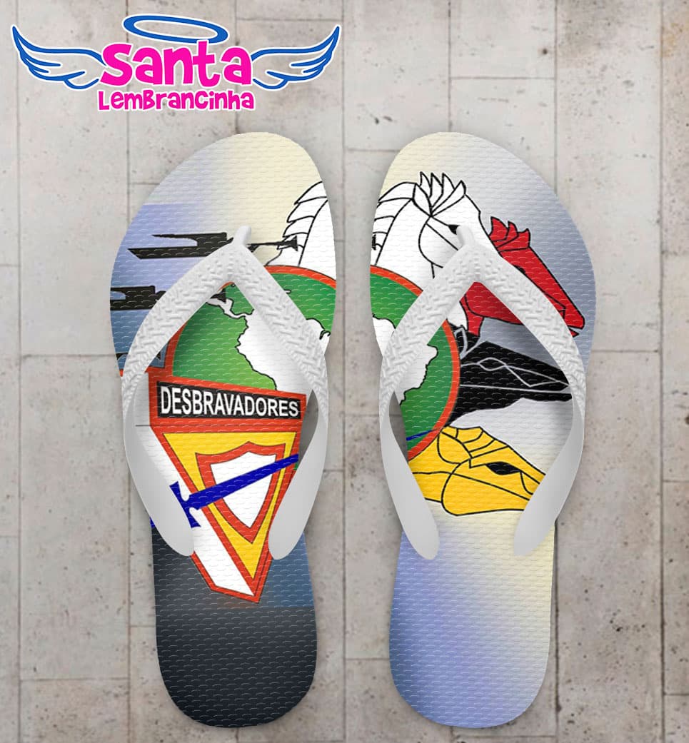 Chinelo Mosqueteiros Desbravadores COD 3543