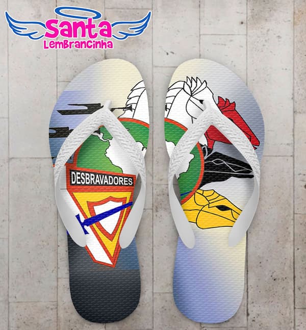 Chinelo Mosqueteiros Desbravadores COD 3543