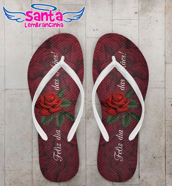 Chinelo Dia das Mães Personalizado COD 3341