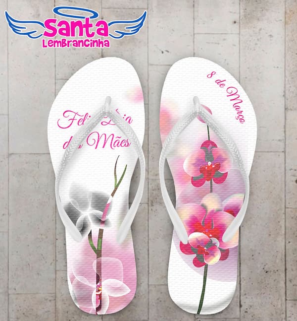 Chinelo Dia das Mães Personalizado COD 3361