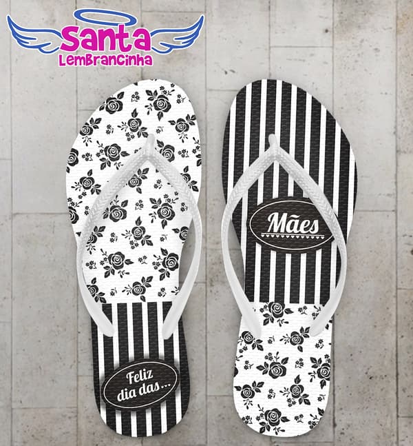 Chinelo Dia das Maes COD 3381