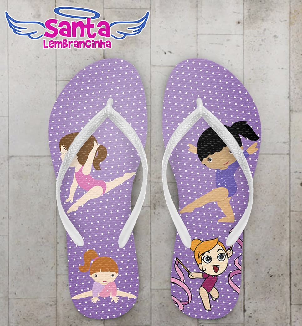 Chinelo Infantil Ginastica Artística COD 3485