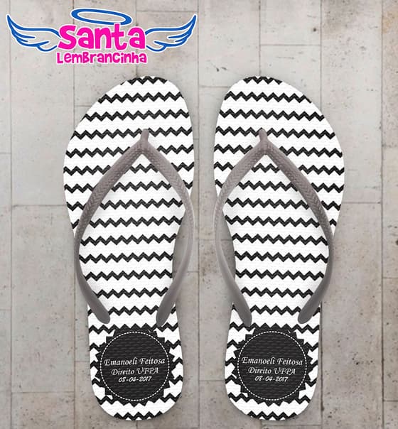 Chinelo Formatura Direito Penal COD 3545