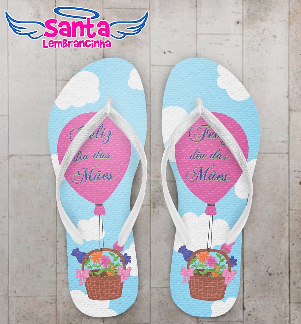 Chinelo Personalizado Dia das Mães COD 3351