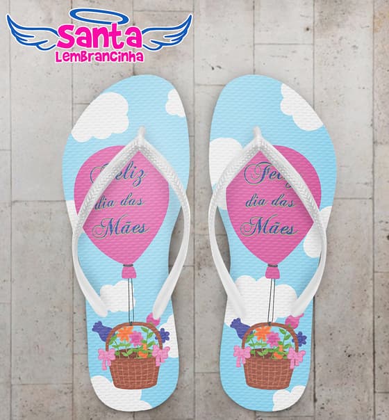 Chinelo Personalizado Dia das Mães COD 3351